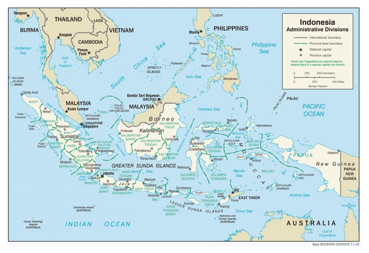 إندونيسيا على خريطة