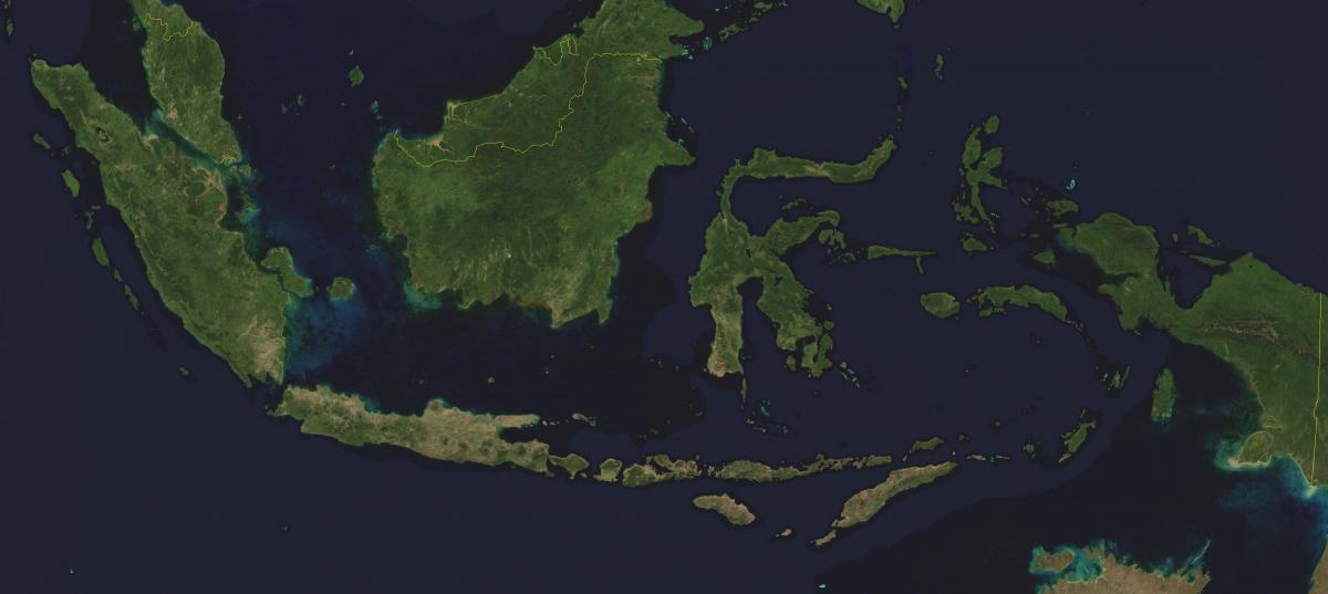 اندونيسيا خريطة عرض السماء